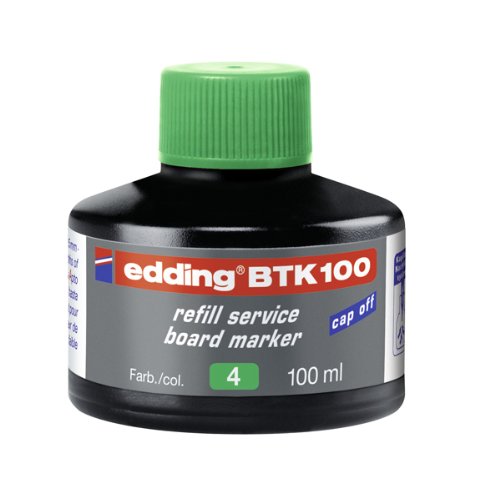 Edding Tusz uzupełniający BTK 100 zielony 100 ml