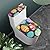 Hechitok Colored Easter Eggs 2PCS Toilet Seat Covers with Toilet Tank Lid Covers, Toilet Tank Covers Replacement Elongated Toilet Seat Covers Set for Easter Decor