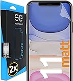 Una protección que funciona y no se nota visualmente. Esta película protectora de hidrogel, robusta, duradera y antirreflectante protege tu iPhone 11 de Apple sin que afecte a su uso ni a su aspecto.