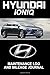 Produktbild Hyundai IONIQ: Maintenance Log and Mileage Journal - Composition Notebook, 150 pages