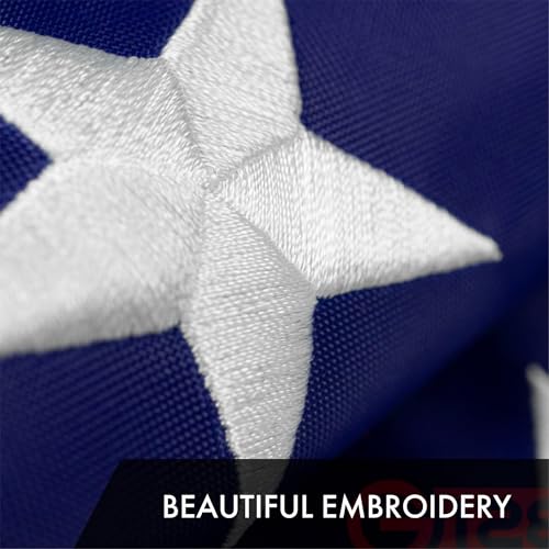 G128 Combo Pack: USA American Flag 3x5 Ft Embroidered Stars & Gadsden (Dont Tread On Me) Flag 3x5 Ft Embroidered by G128 - Image 9