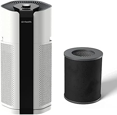 Skye 5 Stage Air Purifier and Replacement Filter Bundle | Removes 99.97% of Particles, Smoke, Germs, Mold, Pet Allergies, Dust, Odors & More