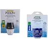 PoolRX+ Pool Unit 20k-30k gallons and Pool RX 102001 6 Month Swimming Pool Algaecide Replacement