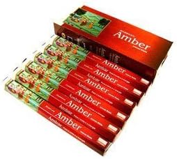 Amber - 120 Sticks Box - Darshan Incense
