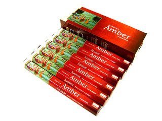 Amber - 120 Sticks Box - Darshan Incense