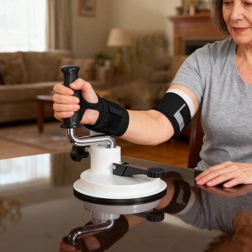 Vélo d'exercice pour bras ergonomique avec résistance réglable