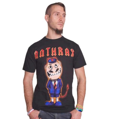 Image of Anthrax TNT Cover Official Tee T-Shirt Mens Unisex (Medium) Black