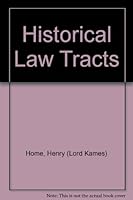Historical Law Tracts B000WTIU8I Book Cover