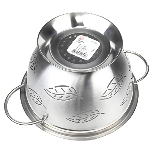 Chef Craft Select Leaf Colander, 5 Quart, Stainless Steel #TOP1
