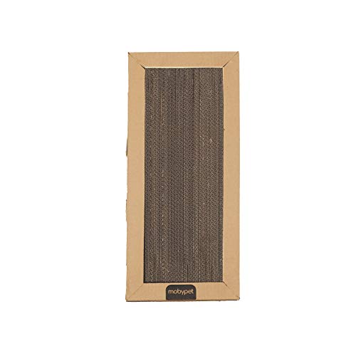 Arranhador de papelão para gatos leve e portátil rampa mobypet