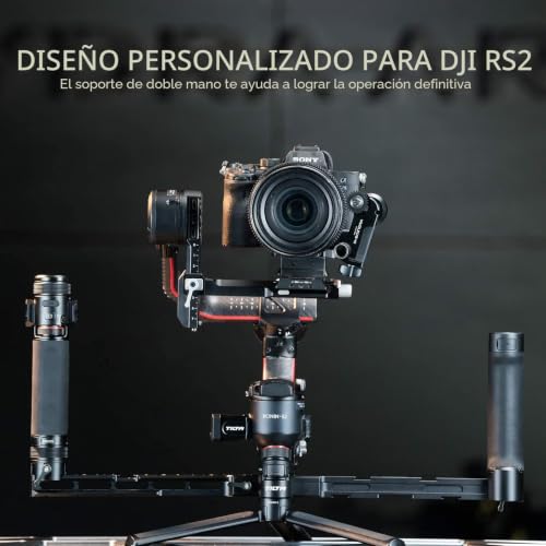 Miniatura 6 de Tilta Soporte De Alimentación De Doble Asa Compatible Con Dji Rs4 Rs4 Pro Rs3 Rs3 Pro Rs2, Mango De Operación Trasero Fuente De Alimentación Constante Tga-Dhb