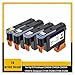 70 Print Head Replacement Hp70 Printhead C9404A C9405A C9406A C9407A，Compatible for HP Designjet Z2100 Z5200 Z3100 Z3200(4PCS)