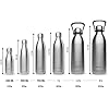 Qwetch - Borraccia Termica 500 ml in Acciaio Inox Rosso Originals - 24h