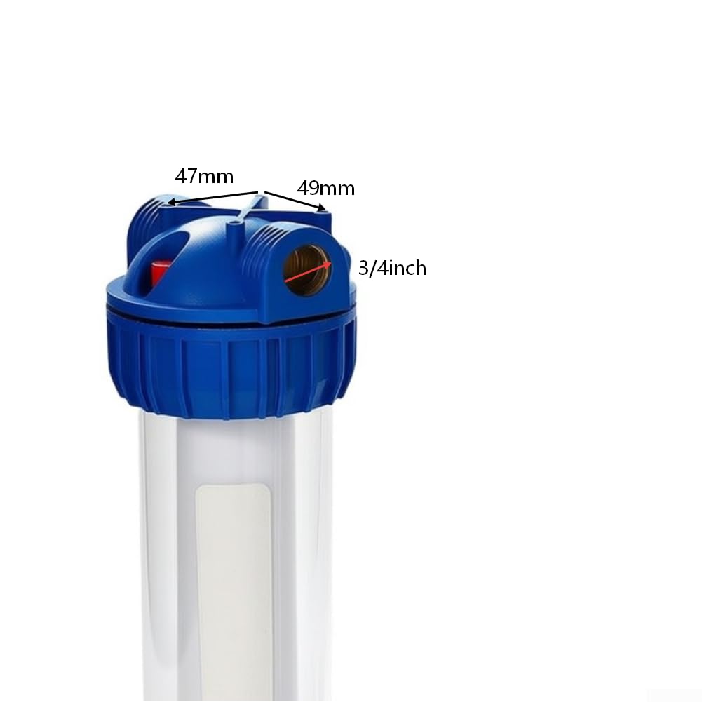 Zweistufen Wasserfilter 31,5x27cm für Farmen Robust(3/4inch)
