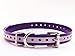 Sparky Pet Co - Reflective Purple 3/4 High-Flex Roller Buckle Reflective Replacement Collar - Compatible with Garmin, Compatible with Petsafe, Dogtra, Sportdog