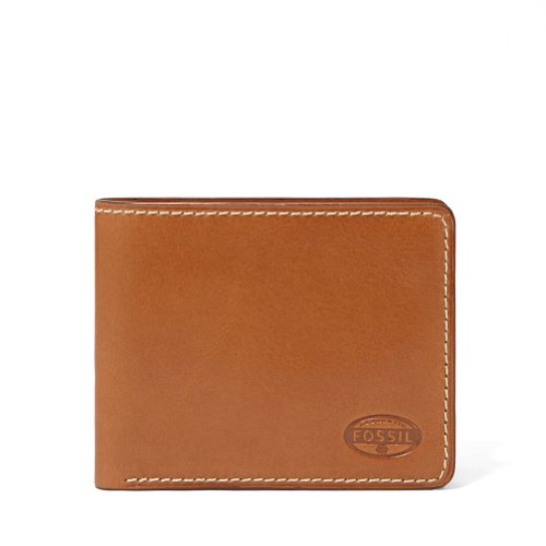 Fossil Vaughn Bifold Wallet Ml3451222 Color: Cognac Wallet