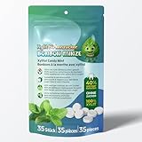 Xylit Bonbons - Tschüß Karies: 175 Stück Zahnpflegebonbons mit 100% Birkenzucker Xylit - zuckerfrei, zahnfreundlich, vegan - Minzgeschmack - 5er Pack
