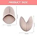Gabrella 4 Pcs Ballet Toe Pads for Pointe Shoes, Dance Foot Cover Pouch Protector Pads Accessories Foot Undies for Women Dancer High Heels, Forefoot Wrap Pads for Women