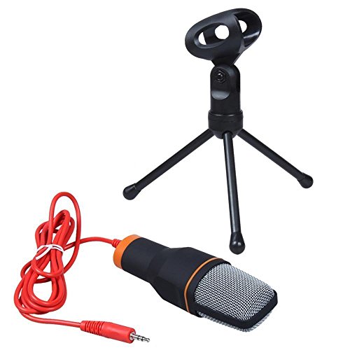 Tumo Professional Condenser Sound Podcast Studio Microphone for Pc Laptop Skype MSN by Tumo