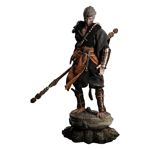 AAGWW 黒神話・悟空 手办 斉天大聖 人気ゲーム 悟空可動フィギュア 31.5CM 黒神話・悟空グッズ コレクション モデル 置物 PVC製 着色済み完成品フィギュア 孫悟空/天命に立ち向かう