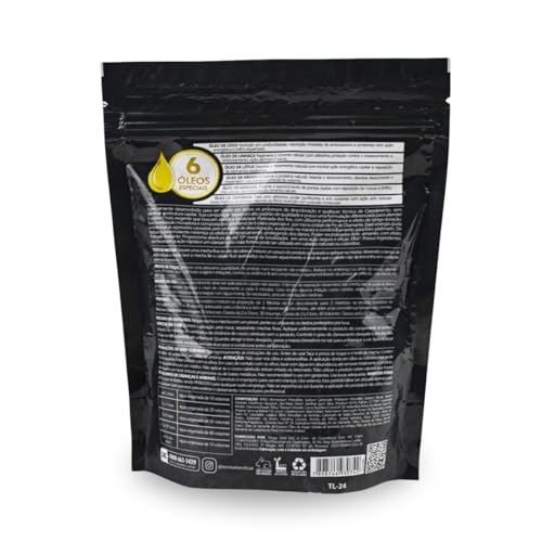 Leon Barber Descolorante Pó Diamante Platinado Profissional 10 Tons 300g