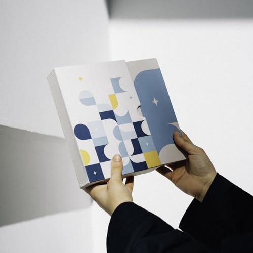 Kokonote 5er Pack Akalia Notizbücher A5 - Notizbuch klein A5-2 Notizbuch Liniert 2 Notizbuch Dotted 1 Notizbuch Blanko - Notizblock A5