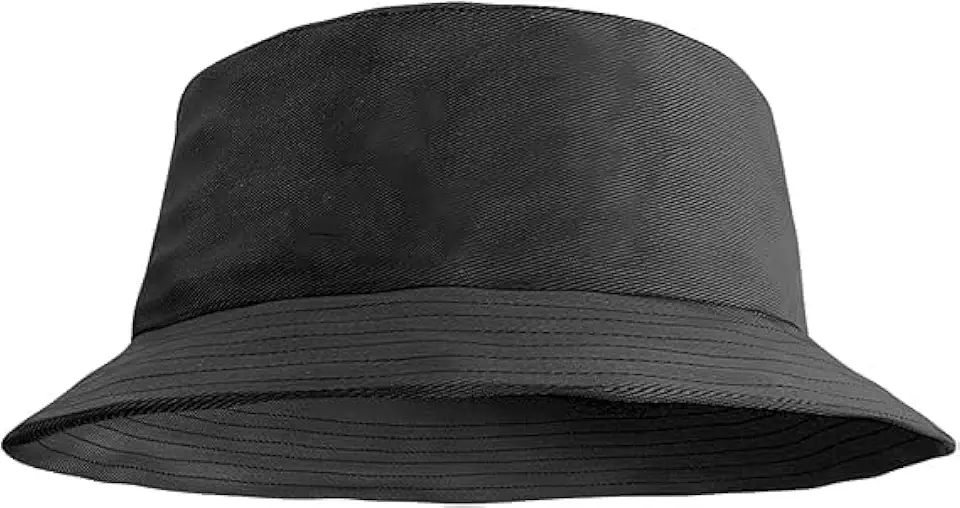 Chapéu Bucket Hat Feminino e Masculino Chapéu Unissex Liso Moderno Proteção Solar