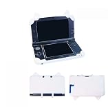 Cat Ear Silicone Protective Case Compatible with Nintendo 3DS XL, Full Coverage Drop-Resistant Soft Cover (White)