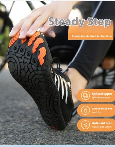 Grounded Footwear for Women, Grounding Allround Barefoot Shoes, Waterproof Trail Running Healthy & Non-Slip Barefoot Shoes, Slip-On Unisex Quick Dry3