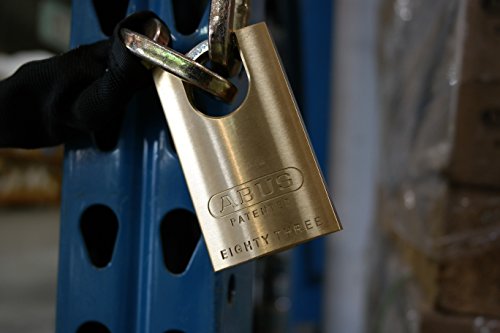 ABUS 83CS/45 300 Schlage Brass Rekeyable Padlock, Zero Bitted