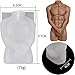 2 Pcs 3D Body Shape Silicone Mold,Naked Women Men Body Shape Candle Mould,Epoxy Resin Casting Soap Mold for DIY Cake Decoration Tool Aromatherapy Candles,Wax,Soaps,Polymer Clay