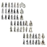 Autocollants de scrapbooking people - avec différents styles de motifs de personnes vintage, ces autocollants sont beaux et délicats, et sont polyvalents, autocollants de scrapbooking