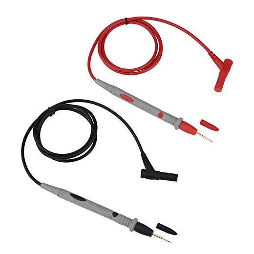 Multimeter testledning – elektronisk ledkabel pålitliga värden 1 000 V 20 A sond ledningar för digital multimeter
