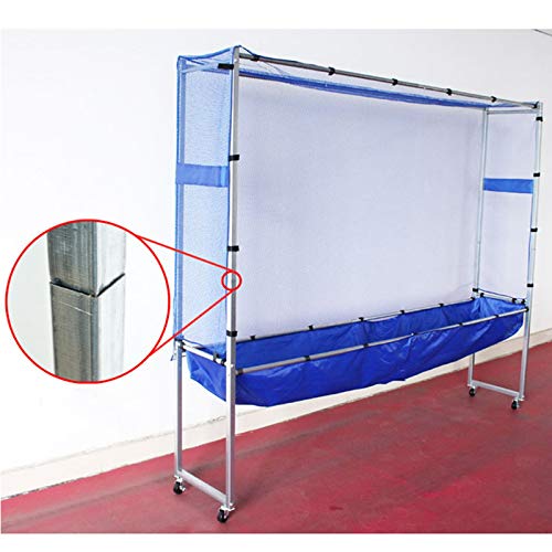Filet de tennis de table aides à l'entraînement filet mobile de support multi-balles - 4