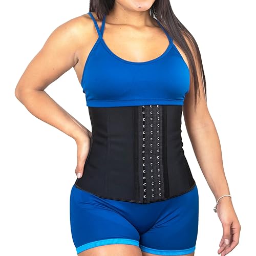 Figy Corset Latex Noir 9 Baleines M
