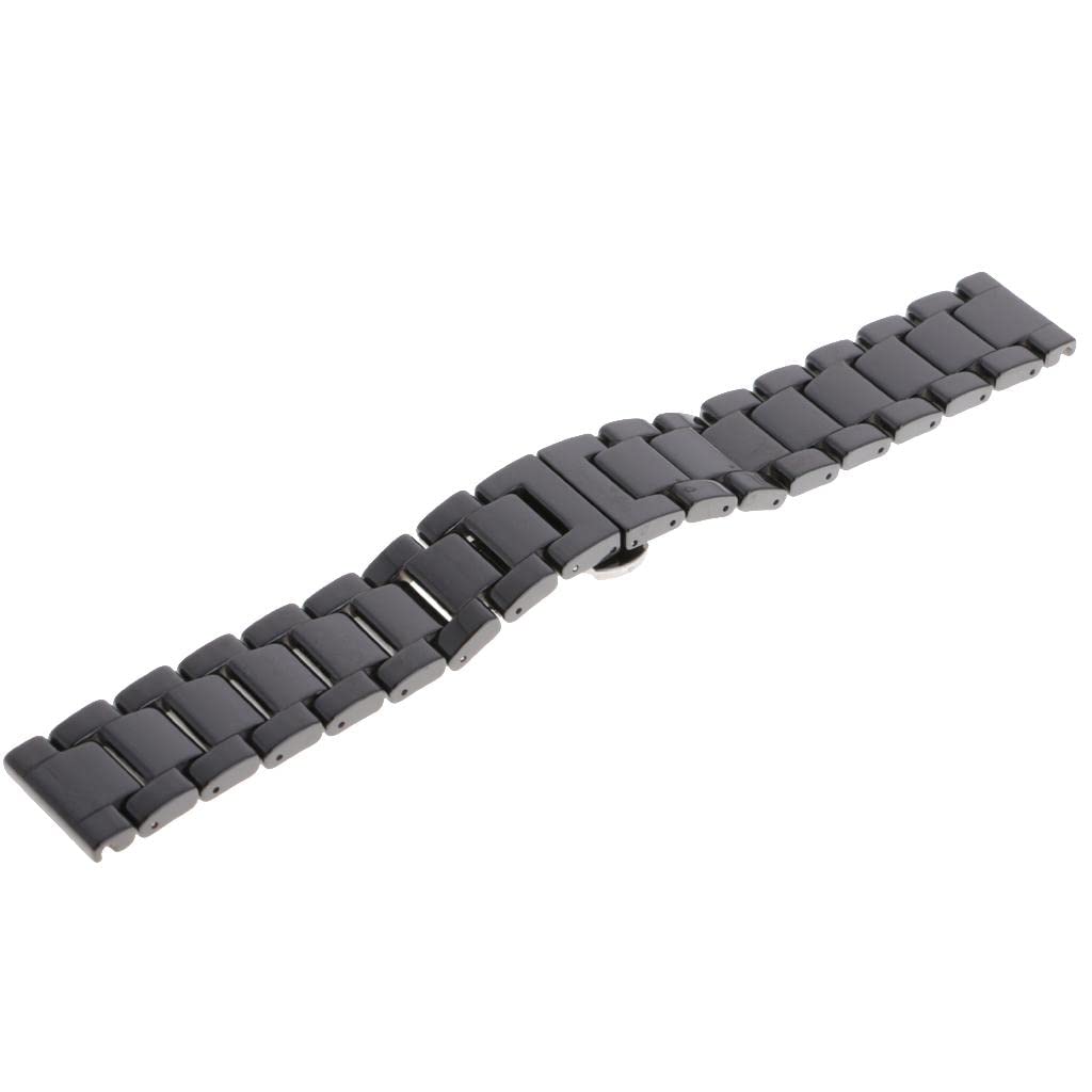 CALANDIS Ceramic Watchband Link Replacement Smart Watch Strap Steel Buckle Black 16mm (B09ZTY67LT) Amazon Price History, Amazon Price Tracker