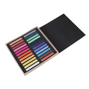 Yosadier 24 Stück Pastell Künstlerkreide Farbstifte