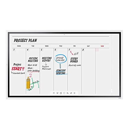 Samsung Flip 65 tum (165, 10 cm) public display, ljusgrå, HDMI, USB, touch, UltraHD