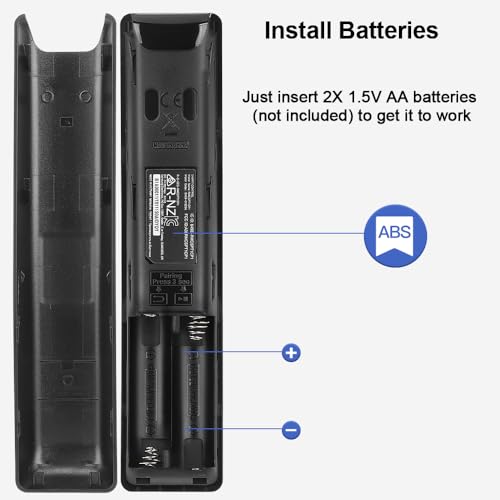 Image of Voice Remote for Samsung Smart TV Remote, Replacement for Samsung LED QLED OLED 2016-2025 Series Smart TVs with Voice Function