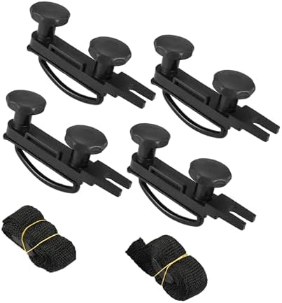 ACROPIX 4 PCS Universal Roof Box U Bolt Clamps Rooftop Cargo Carrier ...