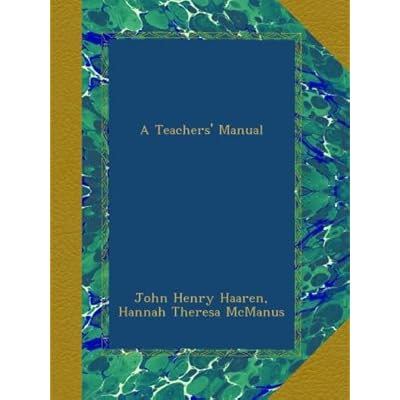 A Teachers' Manual