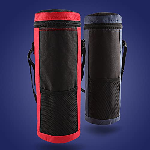 SIZHINAI Bolsa térmica para garrafa de água, portáteis, bolsa de vinho, tecido Oxford, protetor de g