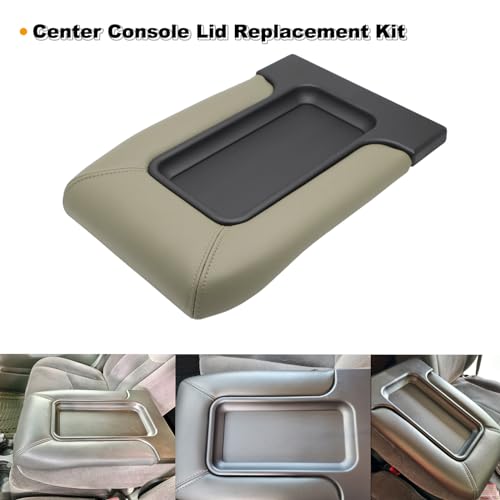 NHILES Center Console Lid Replacement Kit for 1999 2000 2001 2002 2003 2004 2005 2006 2007 Silverado/Avalanche/Suburban/Sierra/Yukon Replaces Number 19127364, 19127365, 19127366 (Beige) by NHILES - Image 7