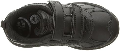 Stride Rite Baby-Boys Cooper 2.0 Hook & Loop Sneaker, Black, 7 X-Wide Toddler | Image 3