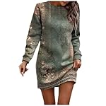 Womens-Fall-Dresses-2023-Long-Sleeve-Dress-Casual-Printed-Pullover-Hip-Pack-Dress-Sweater-Autumn-Dresses-S-3XL