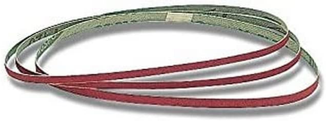 Flex ZircoFLEX Sanding Belt (10 Pieces, 533 x 4 mm, Grit P 60, Made of Self-Sharpening Zironic Corundum, for Steel/Stainless Steel Surfaces, Sanding Tool) 303.615