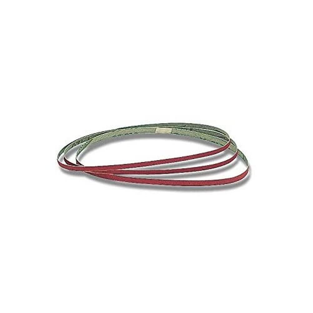 Flex 303615 Sanding Belt Zircoflex (10 Pieces, 533 x 4 mm, Grain P 60, Made of Self-Sharpening Zircon Corundum, for Steel/Stainless Steel Surfaces, Sanding Tool) 303.615