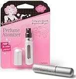 Hollywood Fashion Secrets - Atomizador de Fragancia Recargable - Mujeres - 1 Unidad - Perfume en Formato Compacto para Viajes, Bolsos - Retocar tu Aroma en Cualquier Momento