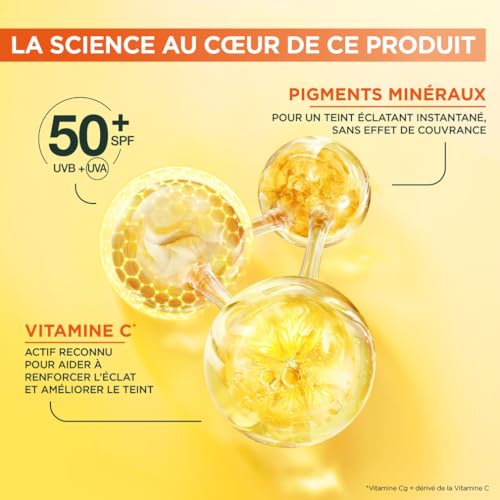 Soin Visage Fluide Anti Tâches Vitamine C Skinactive Garnier Le Tube De 40 Ml - vue 7