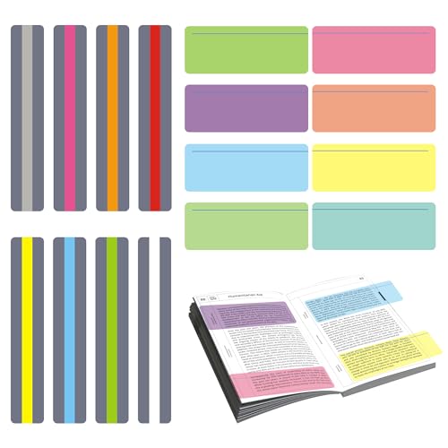 Dyslexia Overlays 16 PCS Overlays for Reading Dyslexia Highlight Strips Dyslexia Aids Coloured Overlays for Dyslexia Reading Overlays for Reading Beginner Dyslexia Reduce Visual Stress